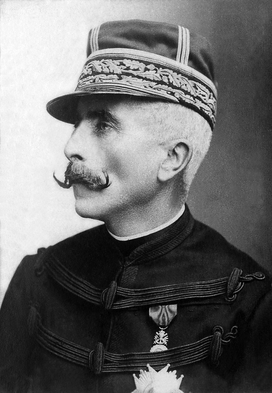 Fransız Armee Generali Marquis Gaston Alexandre Auguste de Galliffet