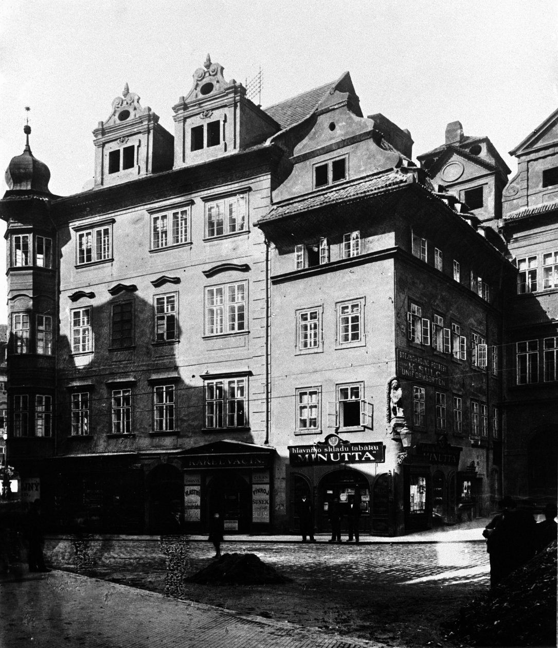 Prag, yazar Franz Kafka