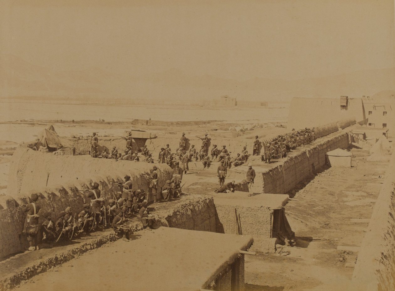 Strongpoint, Kabil 1879 (s/b fotoğraf) by Unknown photographer
