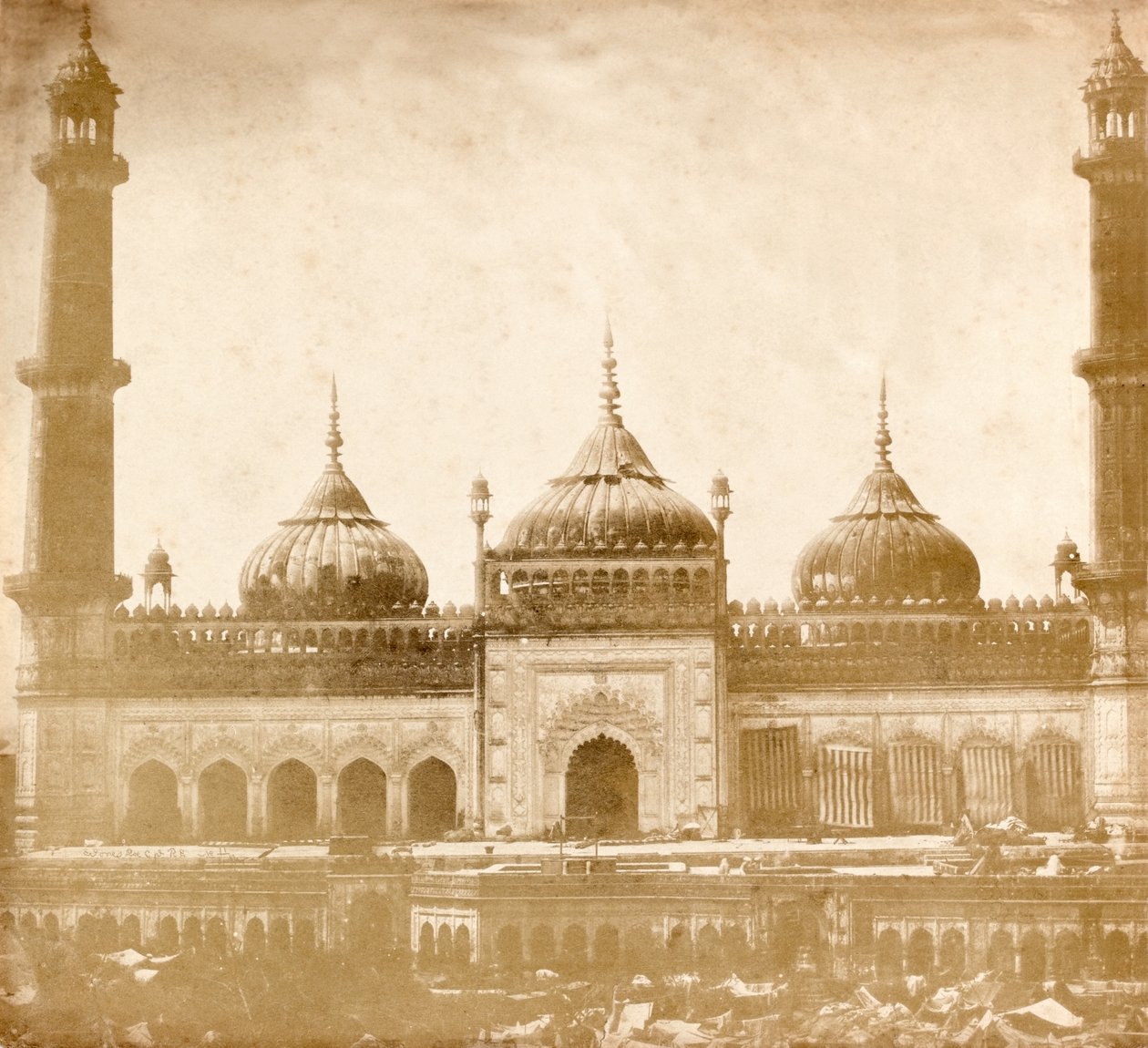 Büyük Imambara, Lucknow, Hindistan by Unknown photographer