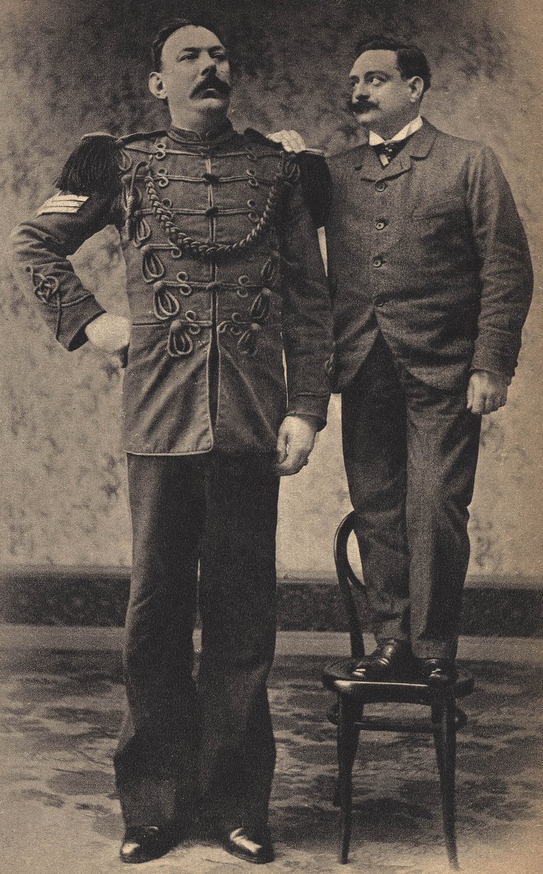 Canavarlar, Dev. Fotoğraf, 19. yüzyıl sonu, Paris. by Unknown photographer