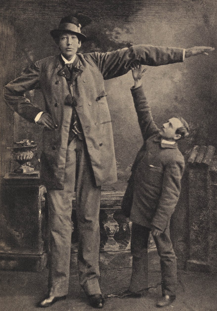 Canavarlar, Dev. Fotoğraf, 19. yüzyıl sonu, Paris. by Unknown photographer