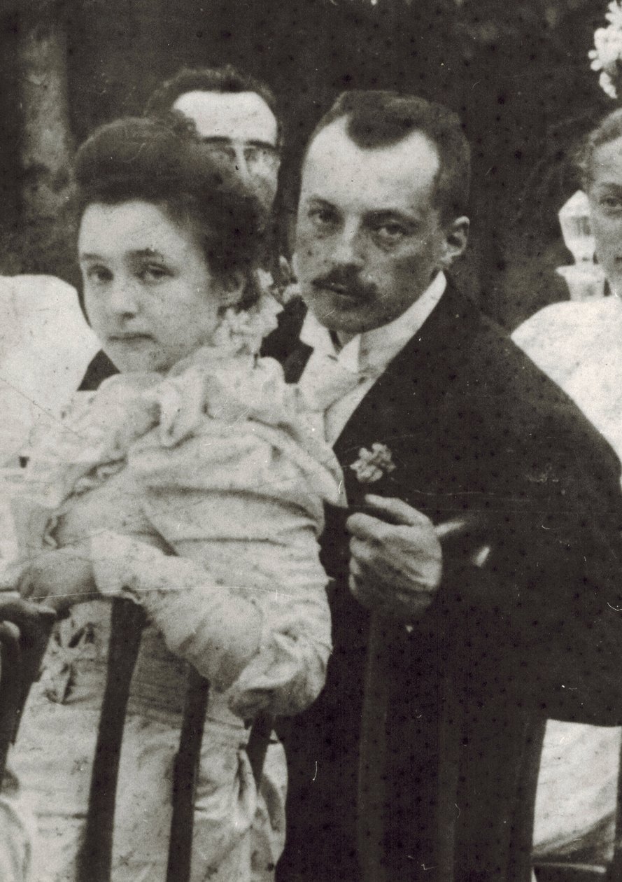 Vladimir Dmitrievich Nabokov (1870-1922) ve Elena Ivanovna Rukavishnikova (1876-1939), Anonim. fotoğrafçı by Unknown photographer
