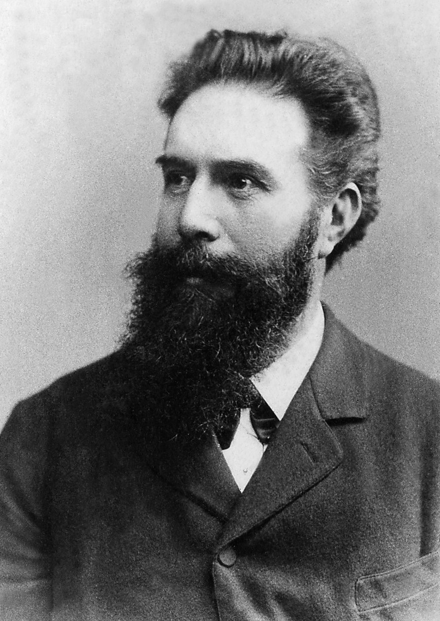 Wilhelm Conrad Röntgen by Unknown photographer
