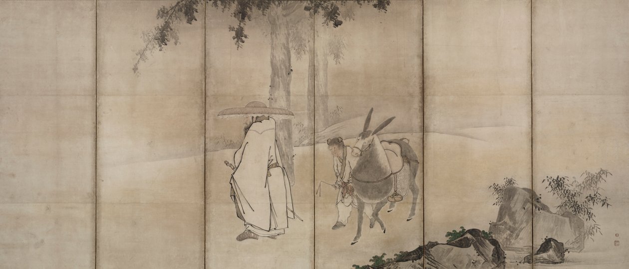 Su Shi (So Shoku) by Unkoku Tōgan
