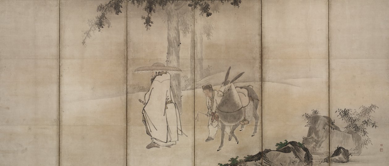 Kaba iş planı d Panang g versiyonu, Air ry 1600s. by Unkoku Tōgan