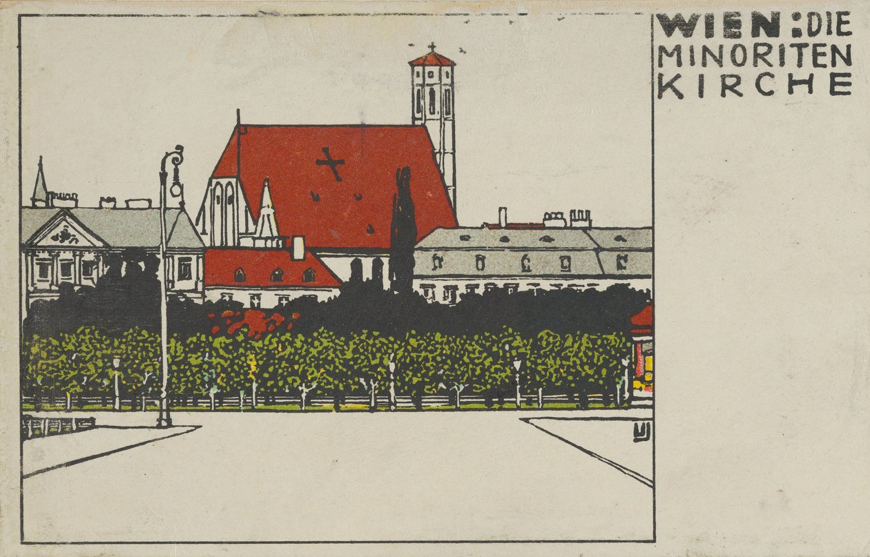 Viyana: Minorite Kilisesi Viyana: Minorite Kilisesi, 1908. by Urban Janke