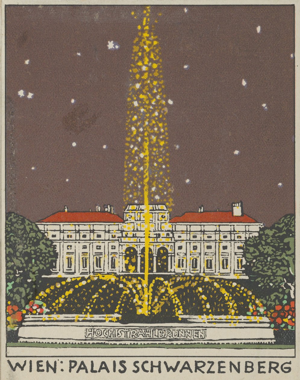 Viyana: Palais Schwarzenberg, 1908. by Urban Janke.