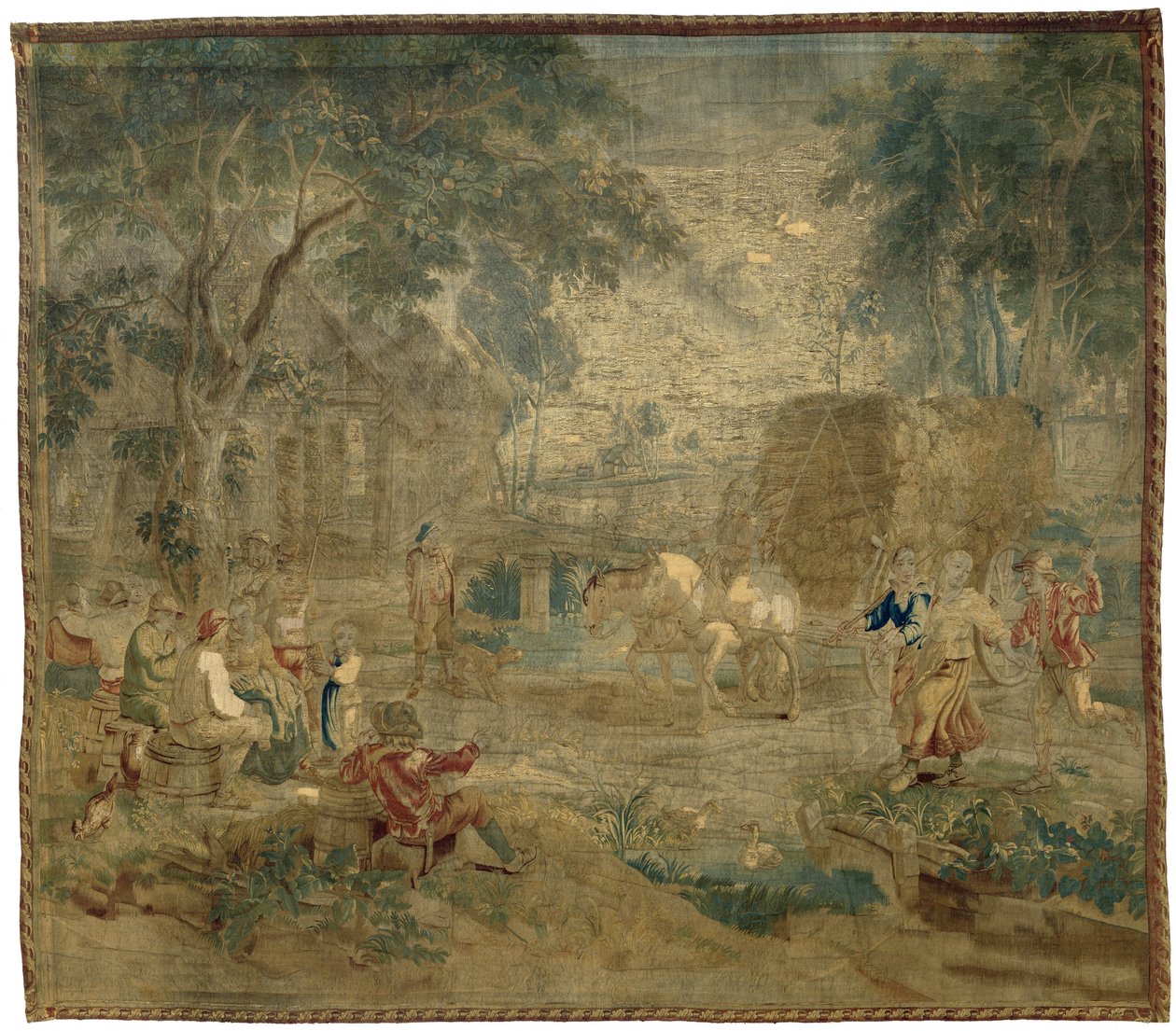 Hasat Halk yaşamının Teniers'e dönüşü (dizi başlığı) by Urbanus Leyniers