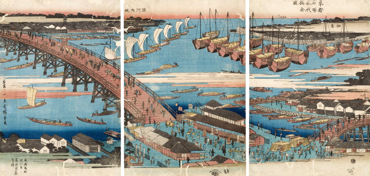 gravür by Utagawa Hiroshige