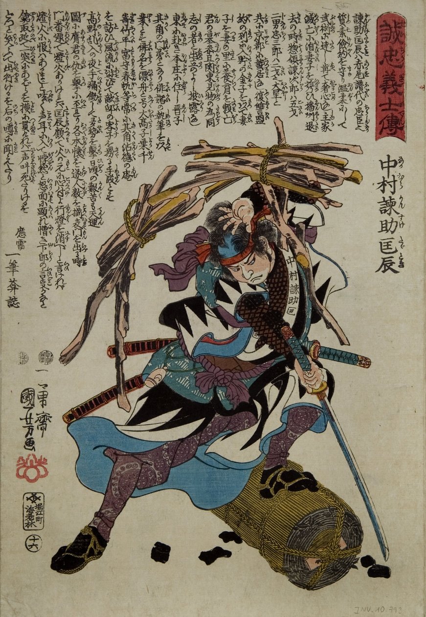 Japonca Baskı by Utagawa Kuniyoshi