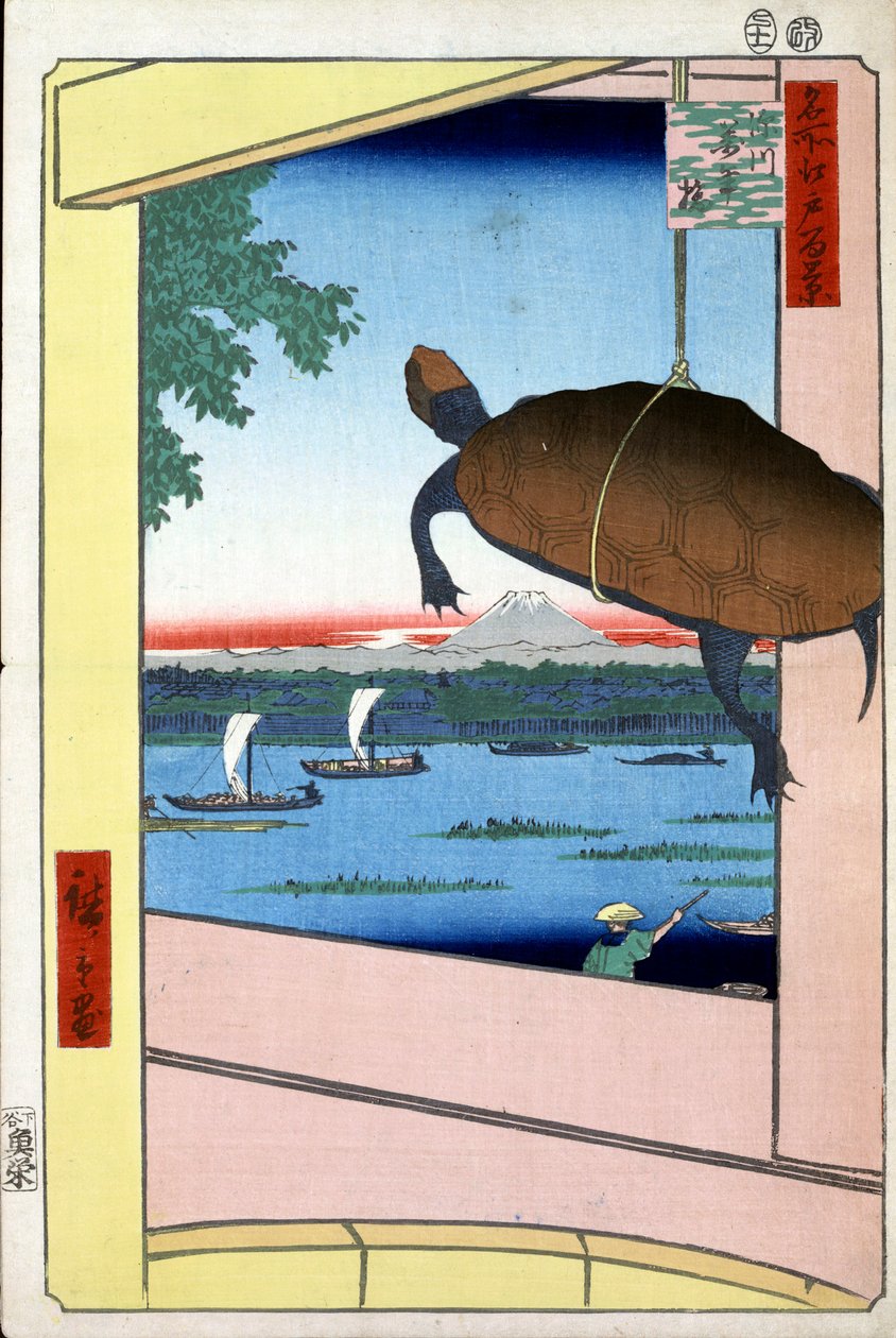 Mannen Köprüsü ve Fukagawa Bölgesi Edo