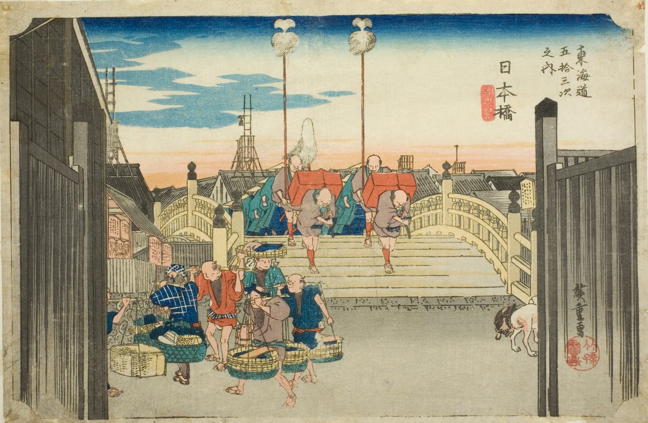 Nihon Köprüsü: Hoeido Tokaido olarak da bilinen "Tokaido Yolu