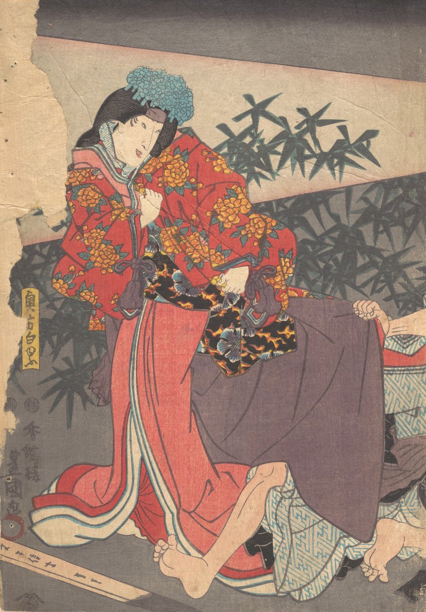 Baskı, 19. yüzyıl., 19. yüzyıl. by Utagawa Kunisada
