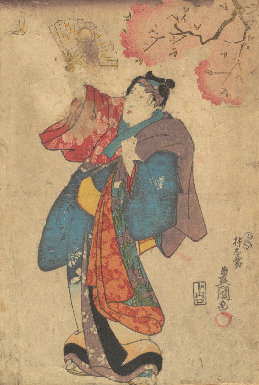 Baskı, 19. yüzyıl., 19. yüzyıl. by Utagawa Kunisada