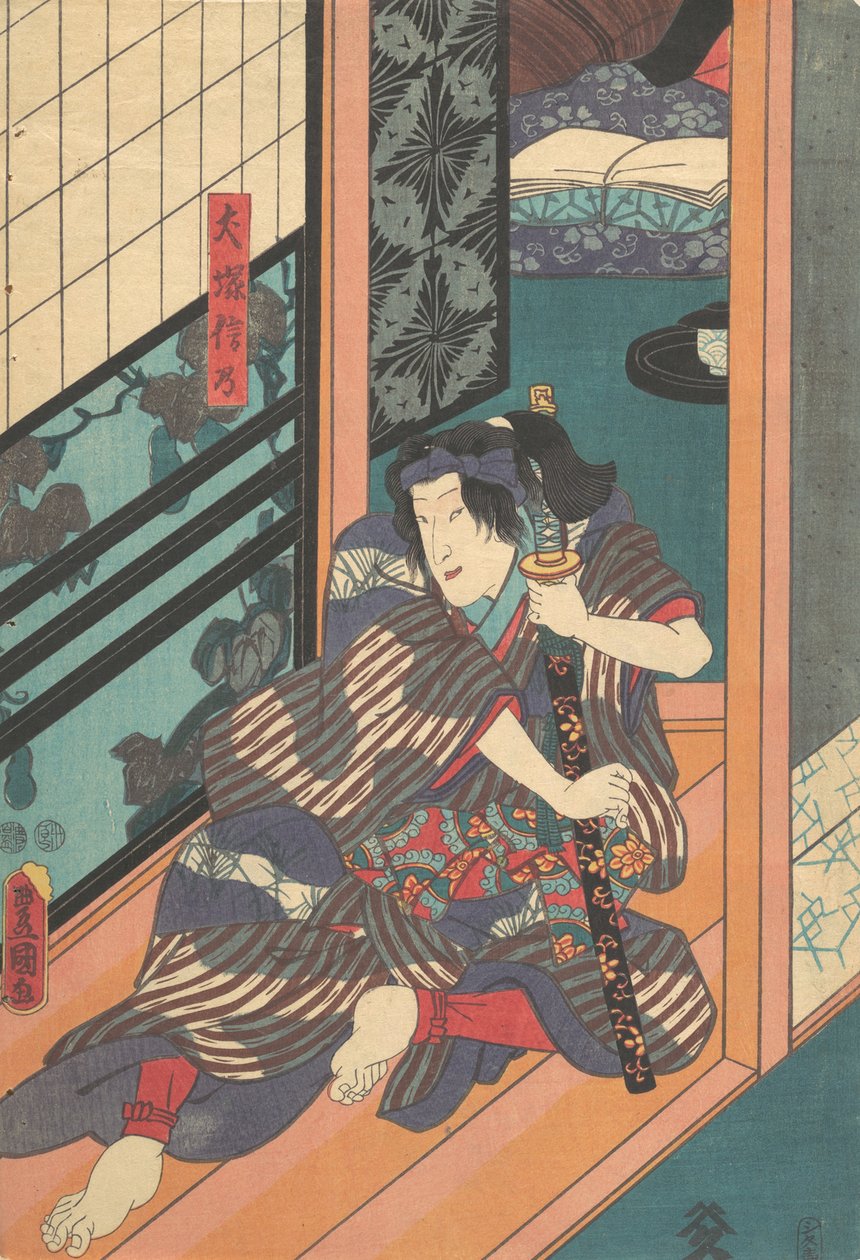 Baskı, 19. yüzyıl., 19. yüzyıl. by Utagawa Kunisada