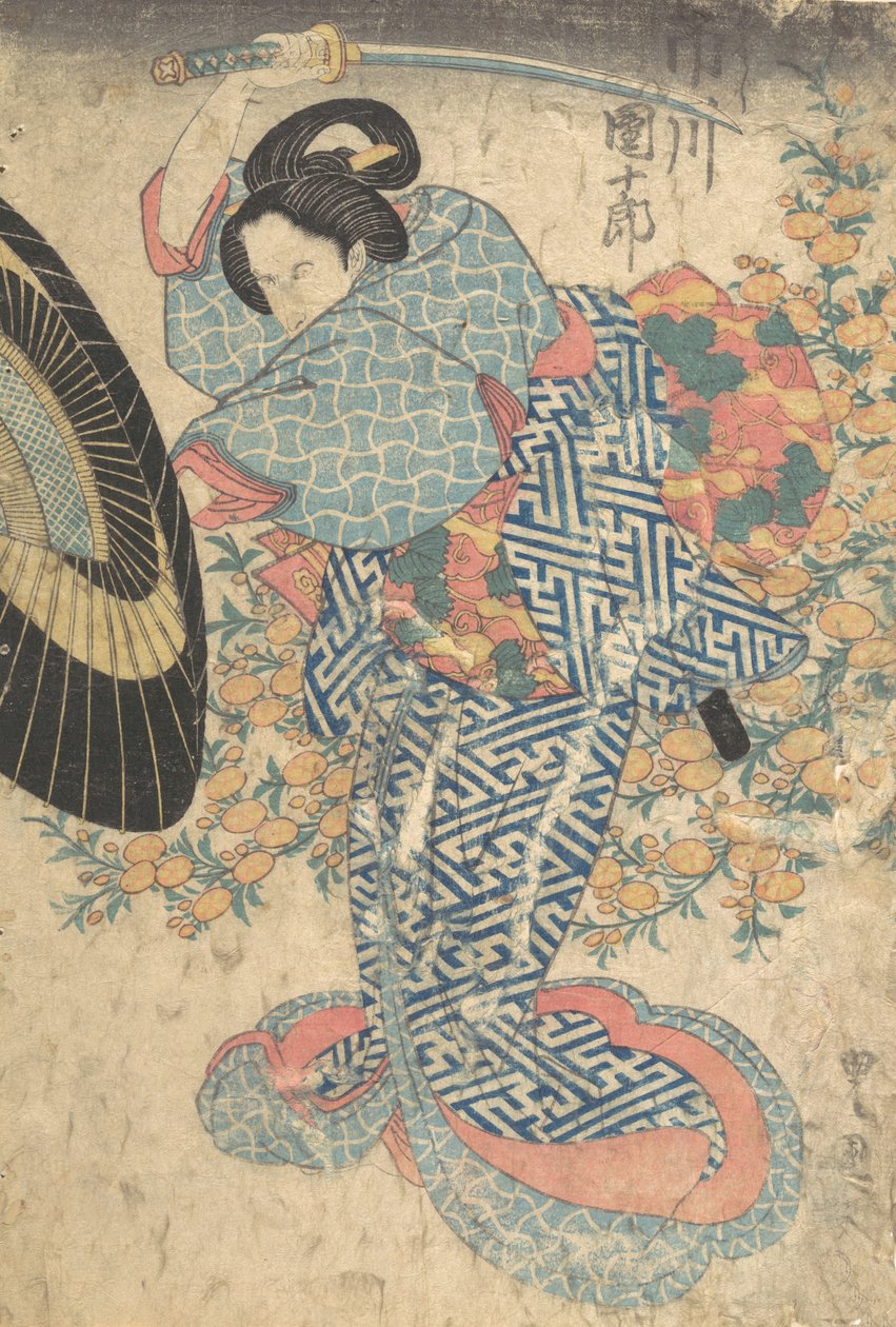 Baskı, 19. yüzyıl., 19. yüzyıl. by Utagawa Kunisada