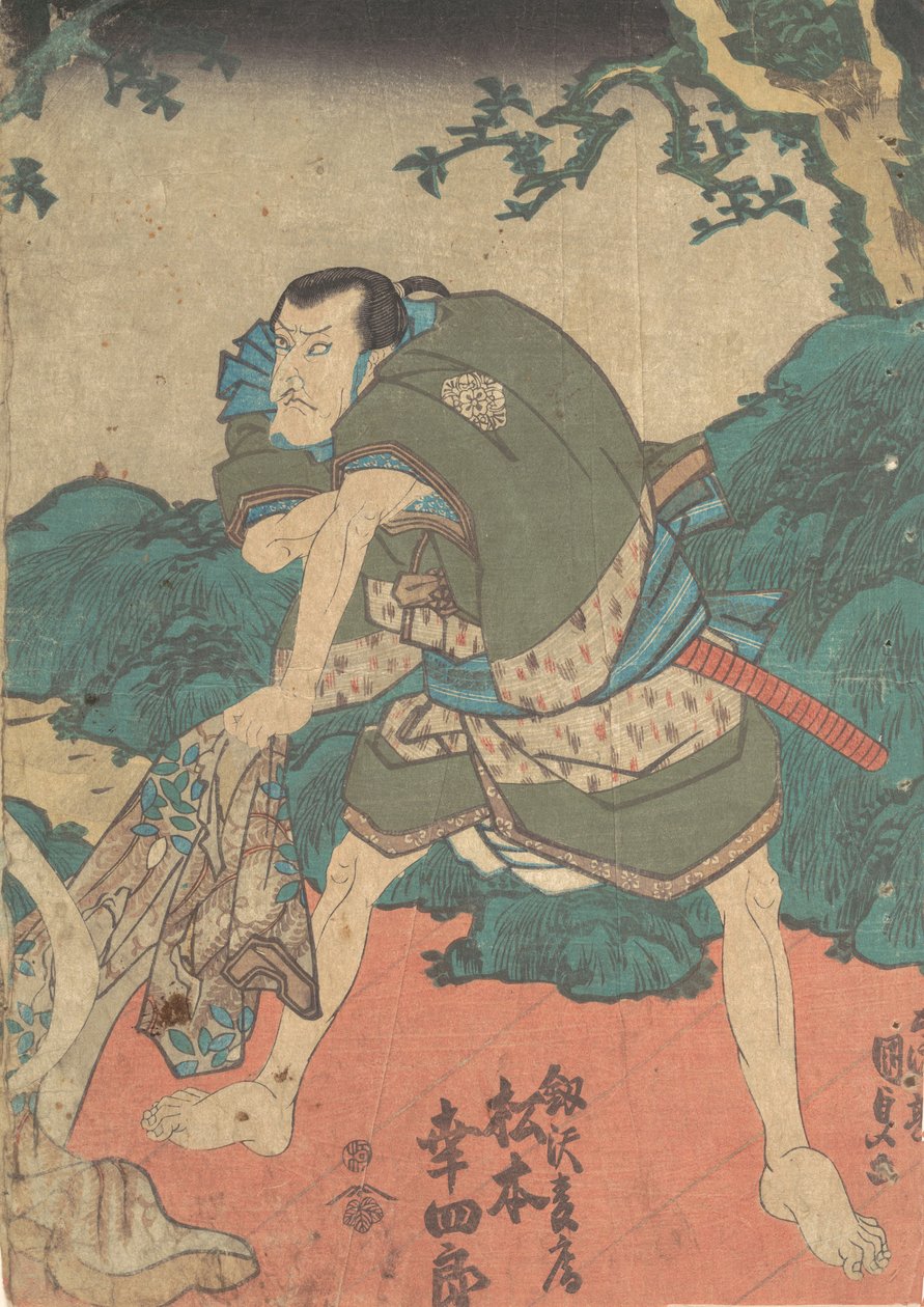 Baskı, 19. yüzyıl., 19. yüzyıl. by Utagawa Kunisada