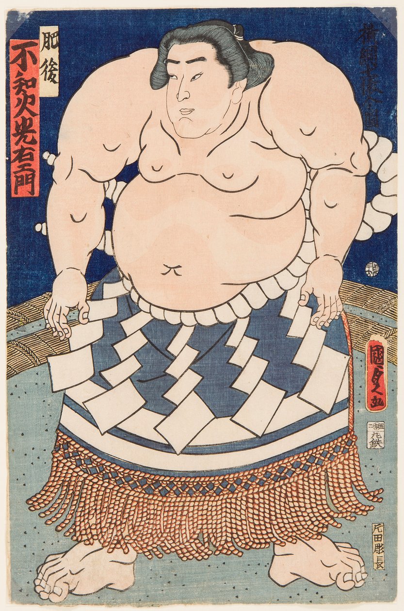 Sumo güreşçisi Shiranui Mitsuemon