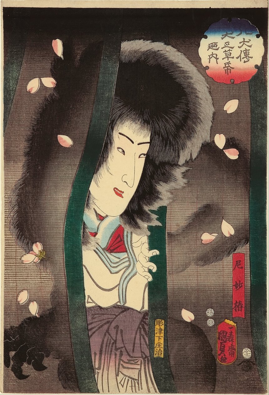Rahibe kedi (Ama Myochin) (aktör Segawa Kikunojo V), 