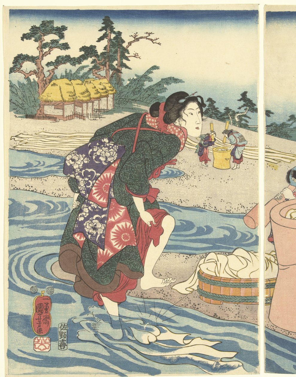 D echo suit ta Mari VIE Rin pro Vinci em USA by Utagawa Kuniyoshi