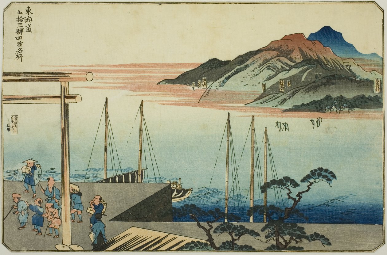 Miya, Kuwana, Yokkaichi ve Ishiyakushi, "Tokaido