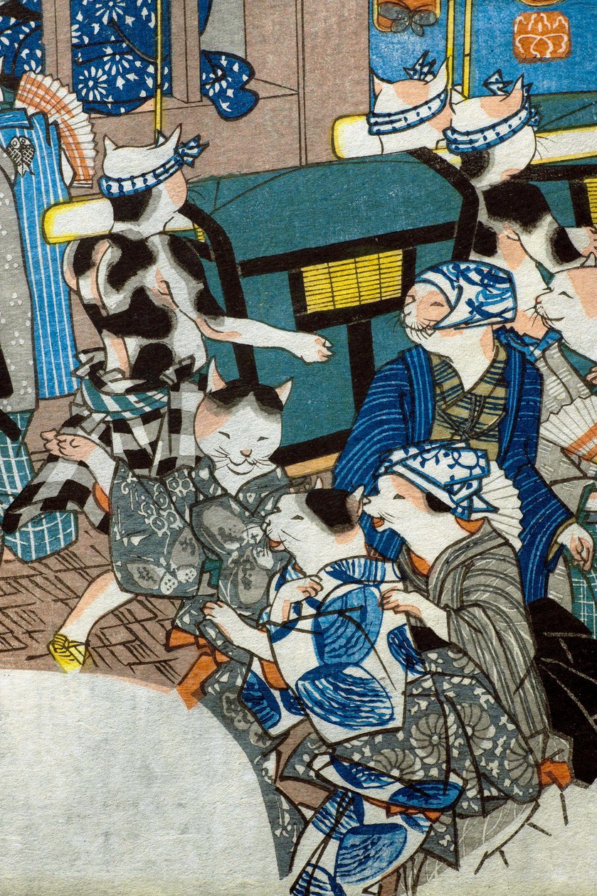Soluk ay by Utagawa Kuniyoshi