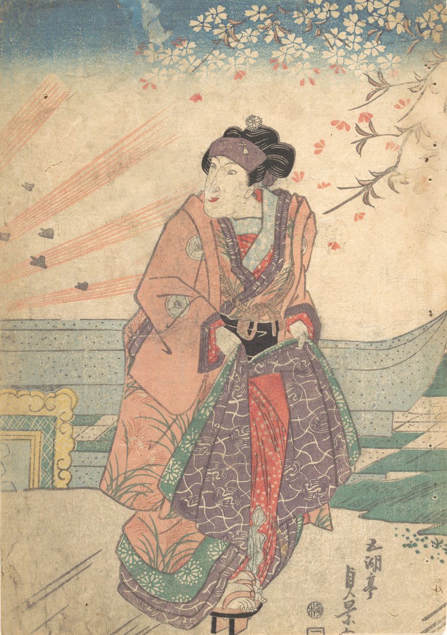 Baskı, 19. yüzyıl. by Utagawa Sadakage