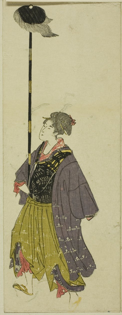 Bir daimyo alayı parodisi by Utagawa Toyohiro