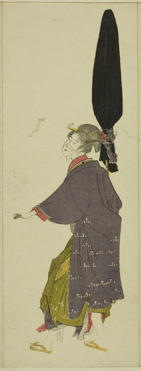 Bir daimyo alayı parodisi by Utagawa Toyohiro