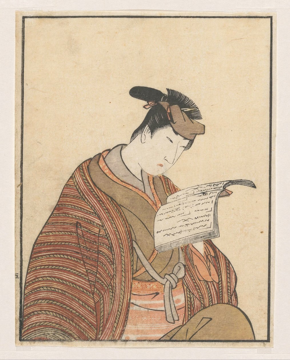 okuma oyuncusu by Utagawa Toyokuni (I)