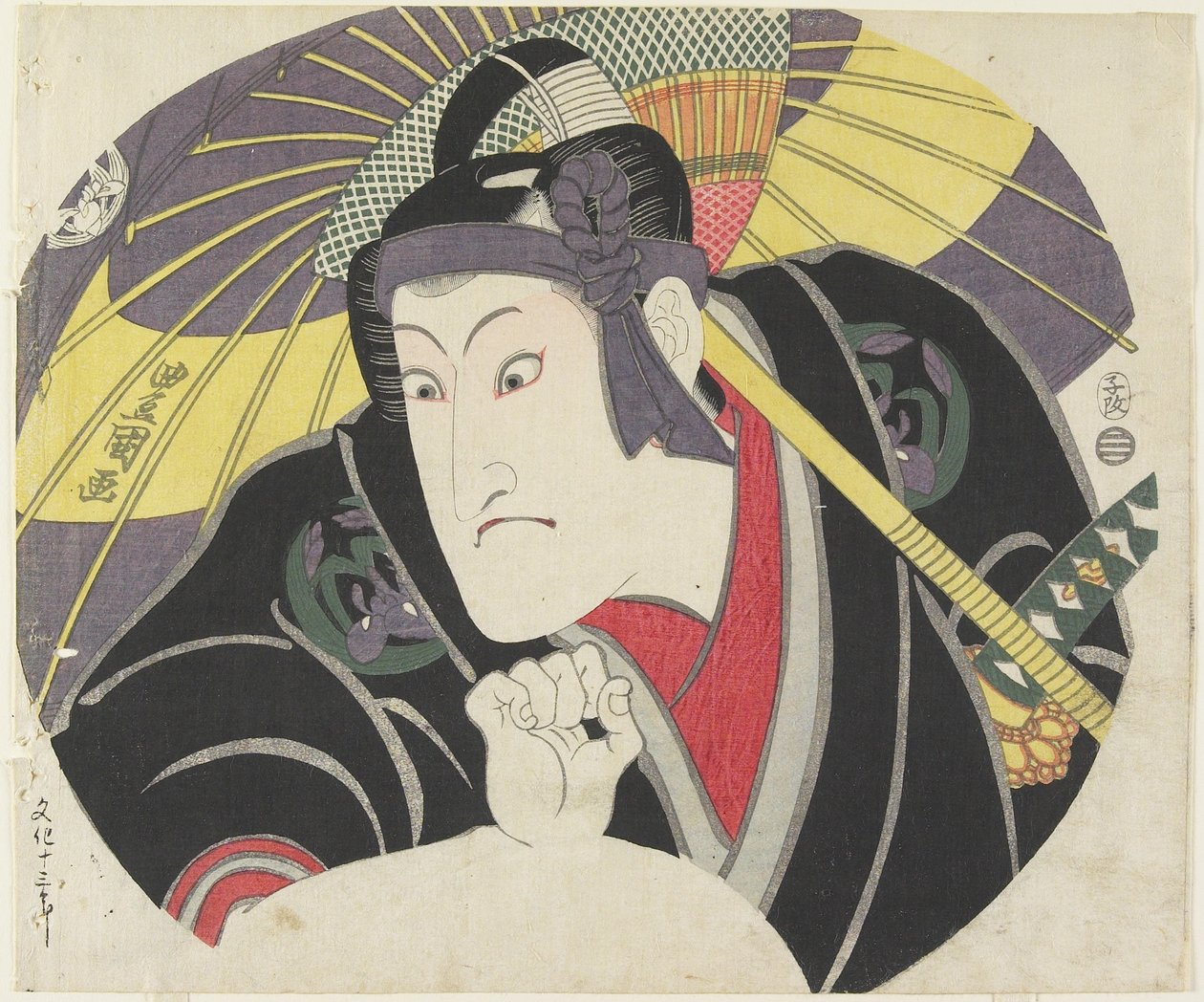 Iwai Hanshiro_V Assukeroku, 1816 by Utagawa Toyokuni