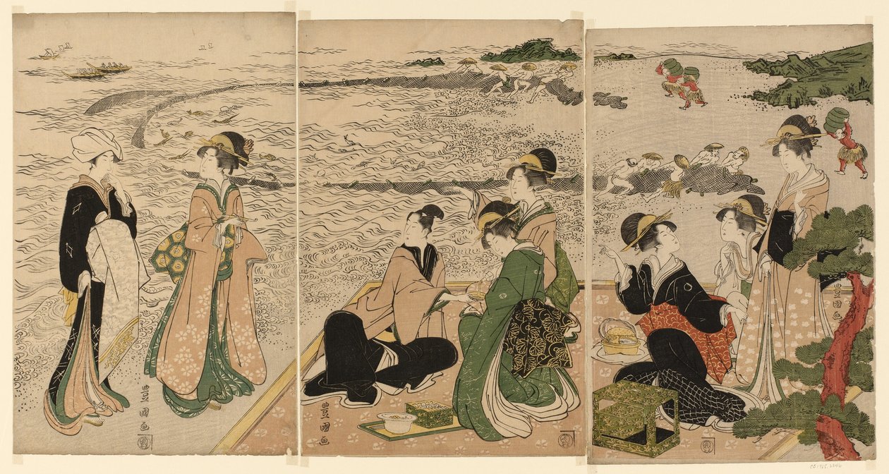 Bir deniz gezisi by Utagawa Toyokuni I