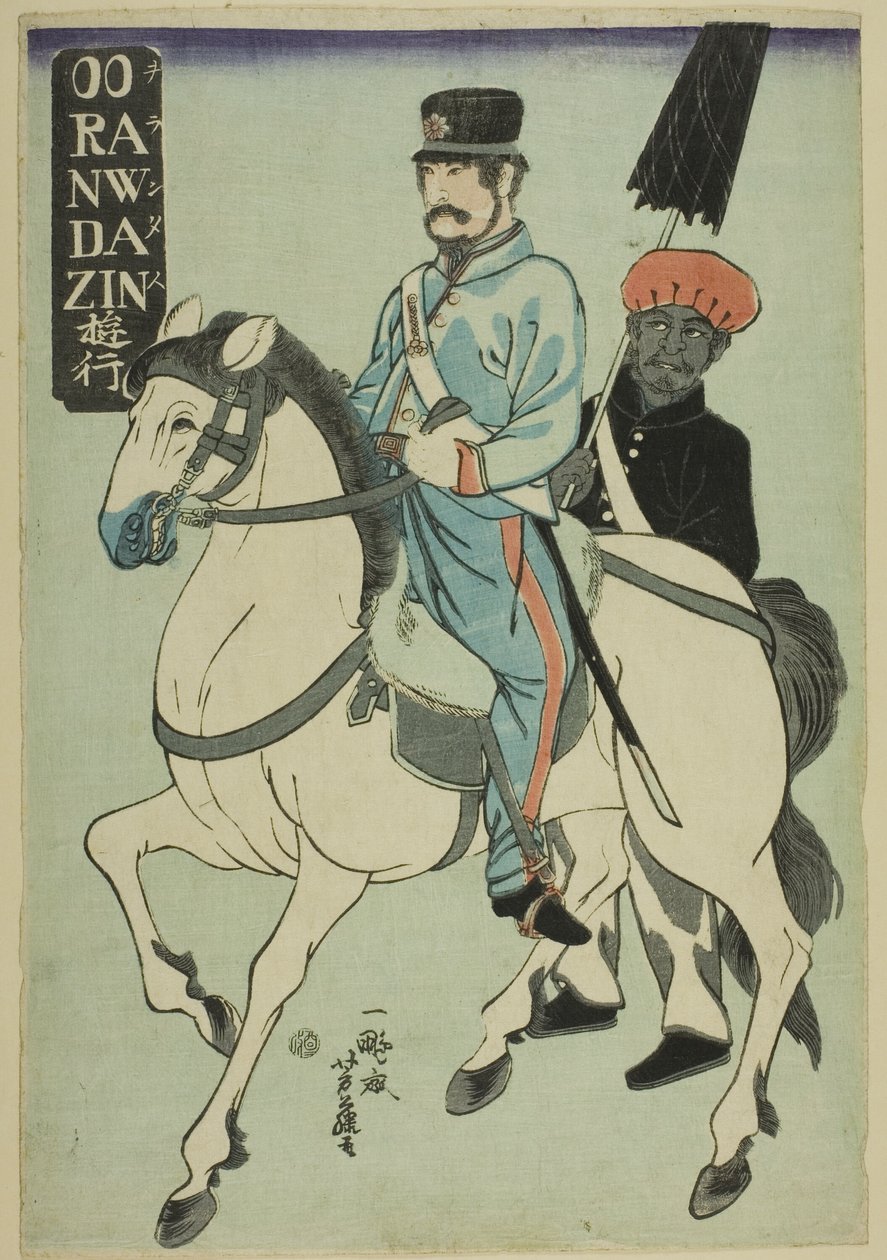 Gezici Hollandalı (Orandajin yuko) by Utagawa Yoshifuji