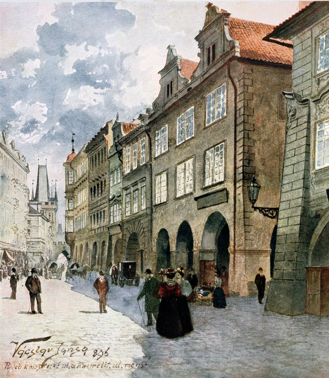 Ulice k Mostu, Mala Strana, Prag, 