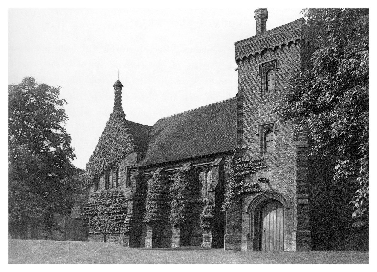Eski Hatfield Evi, Hertfordshire, 1896. by Valadon and Co Boussod