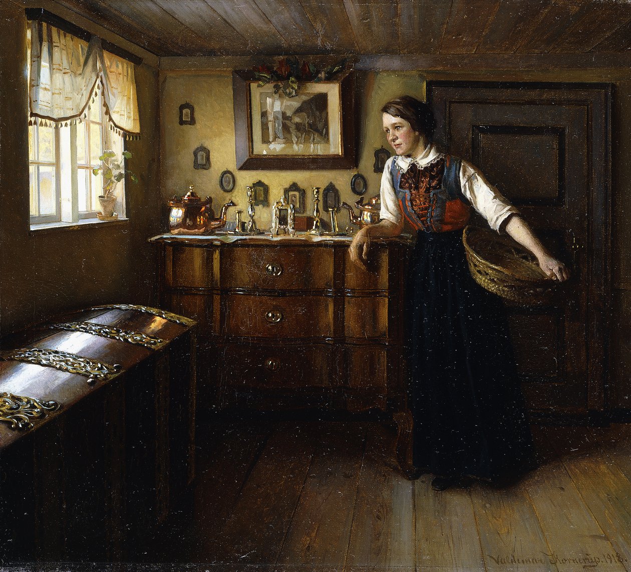 Bir Anın Dinlenmesi, 1918 by Valdemar Kornerup