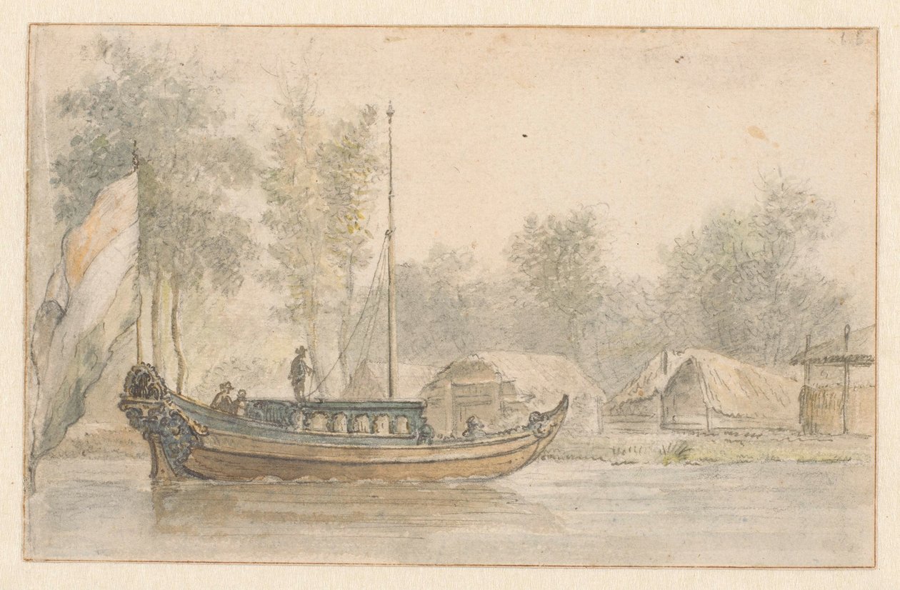 Willem III'ün Bodegraven'deki Kampının Görünümü by Valentijn Klotz (manner of)