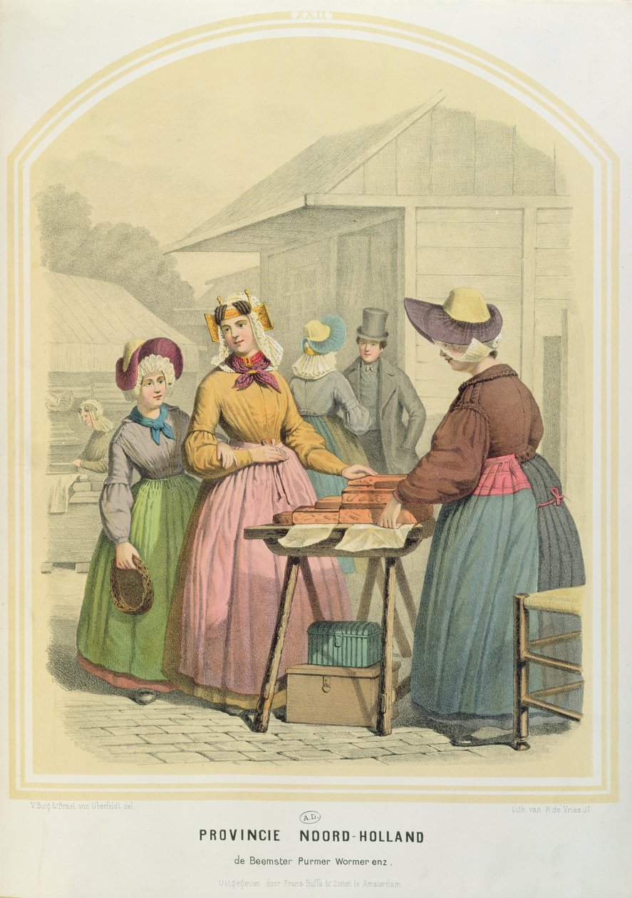 Kuzey Hollanda'da Pain d'Epices Satıcısı by Valentijn and Uberfeldt, Braet von Bing
