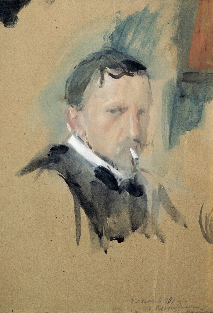Otoportre, 1901 by Valentin Aleksandrovich Serov