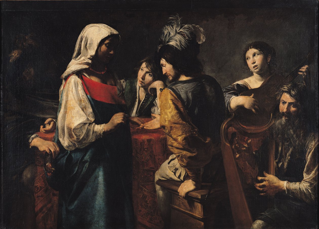 Falcı by Valentin de Boulogne