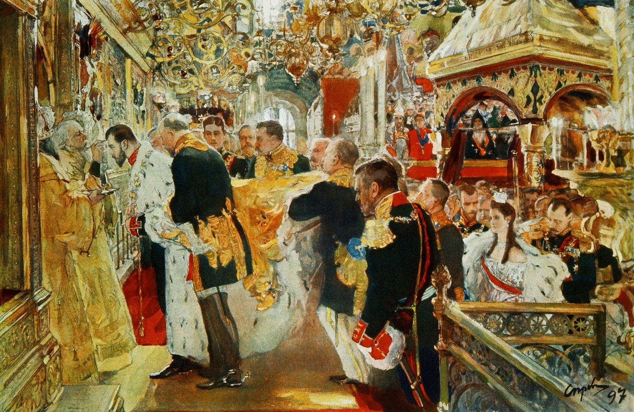 İmparator Nikolai Aleksandrovich by Valentin Aleksandrovich Serov