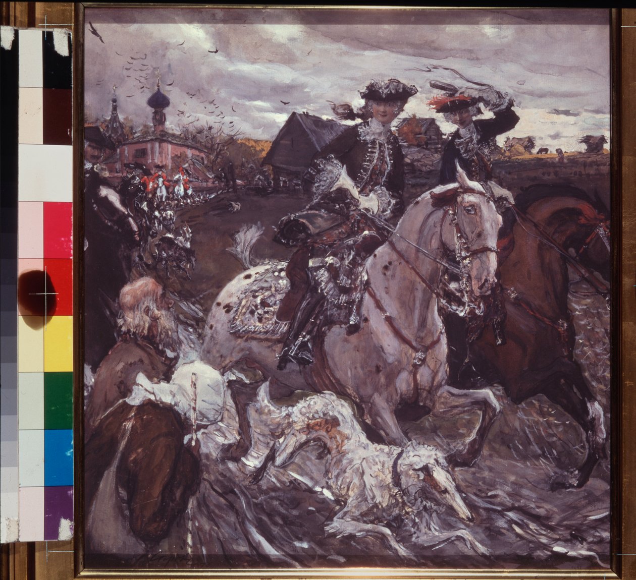 Çar II. Peter (1715-1730) ve Veliaht Prenses Elisabeth