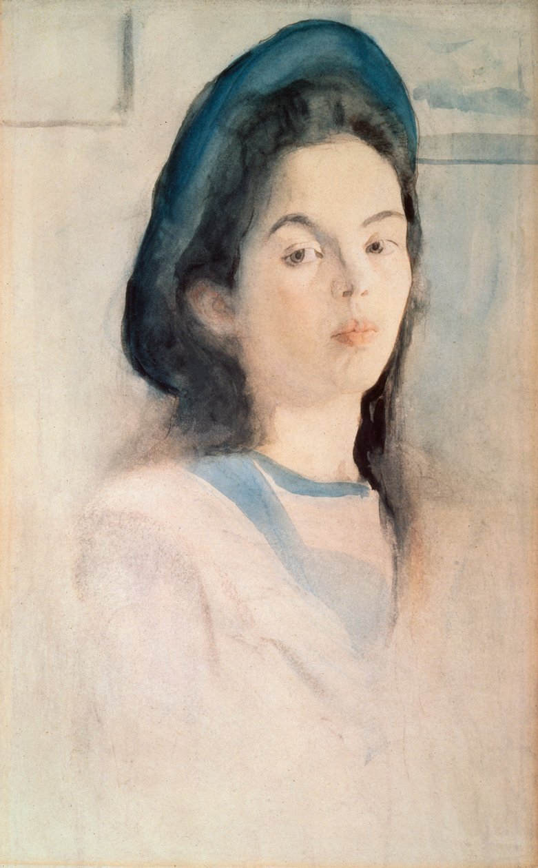 Bir kadının portresi. Valentin Alexandrovich Serov