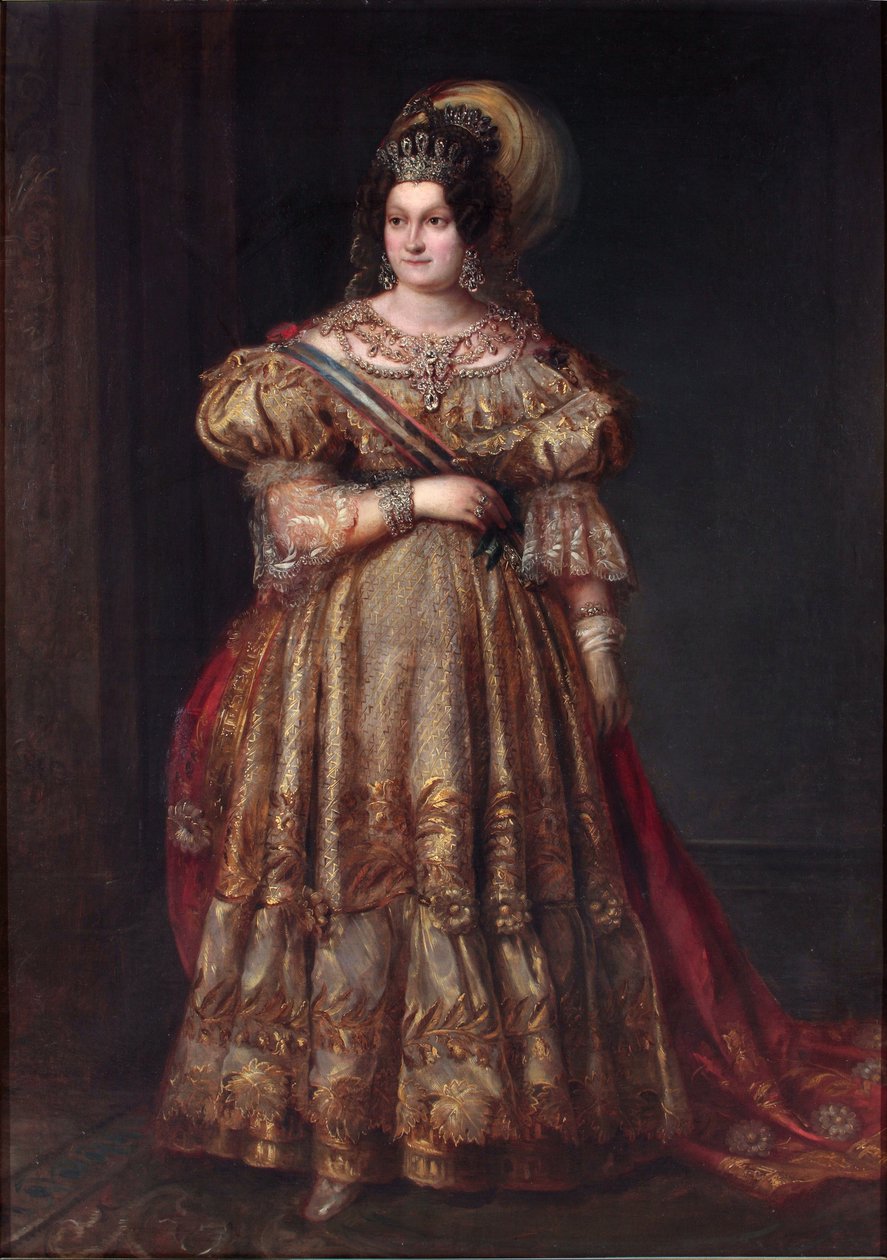 Marie Christine Ferdinande de Bourbon, İki Sicilya Kraliyet Prensesi - Marie-Christine de Bourbon-Siciles (1806-1878) - İki Sicilyalı Maria Christina