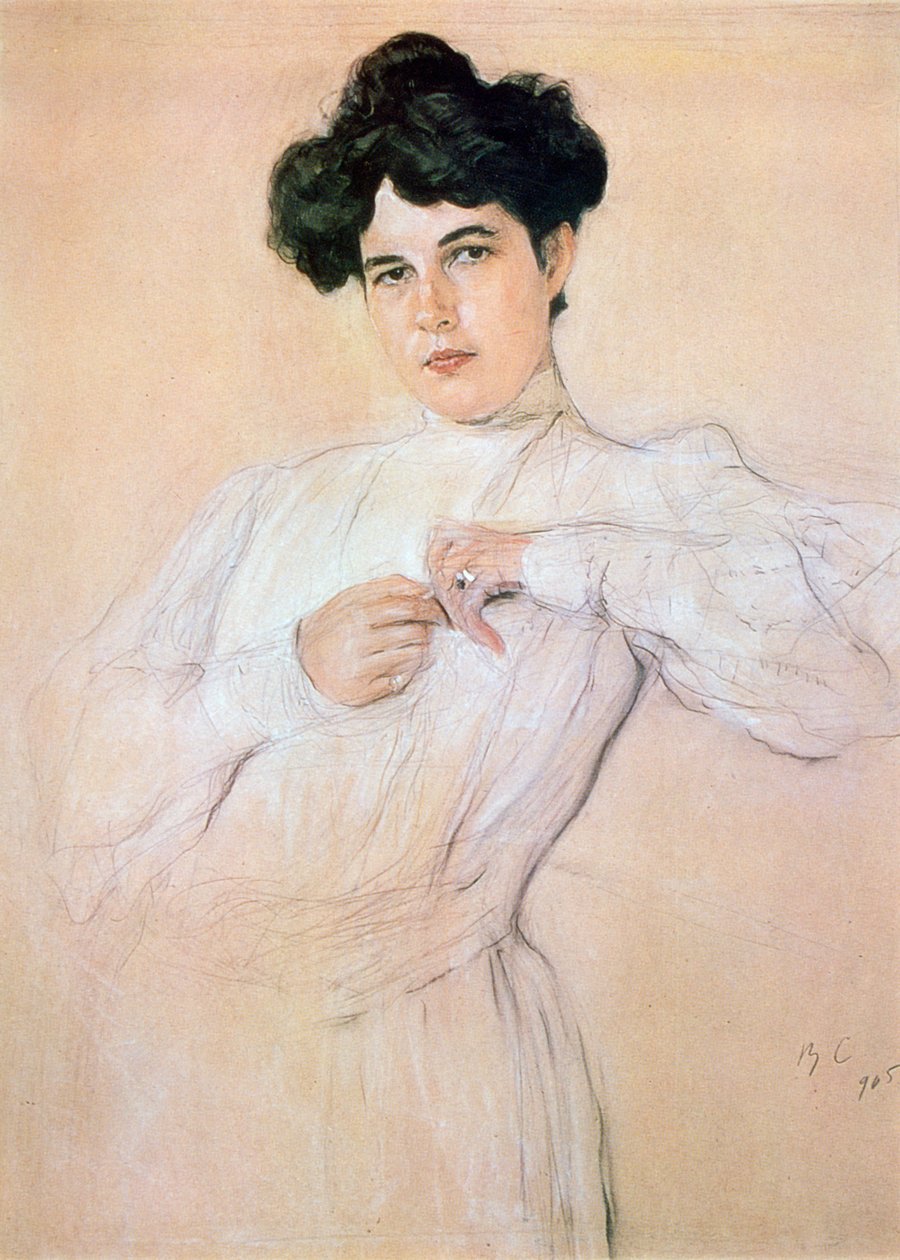 'Maria Botkina'nın Portresi', 1905 by Valentin Serov