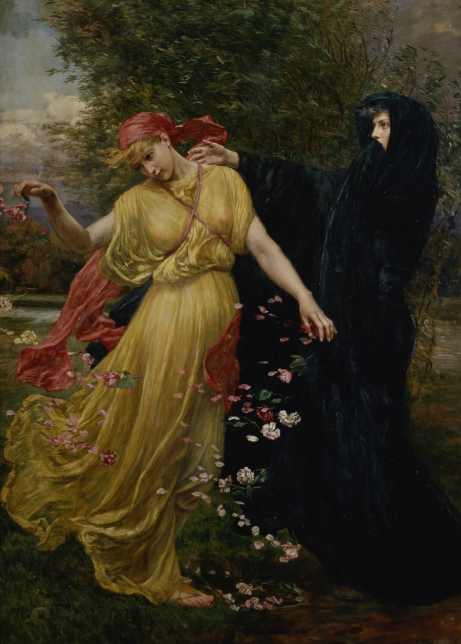 Kışın İlk Dokunuşunda Yaz Solup Gider by Valentine Cameron Prinsep