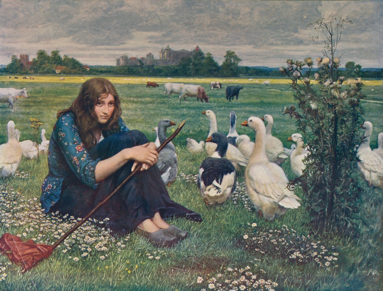 Kaz Kız, c1878, c1915 by Valentine Cameron Prinsep