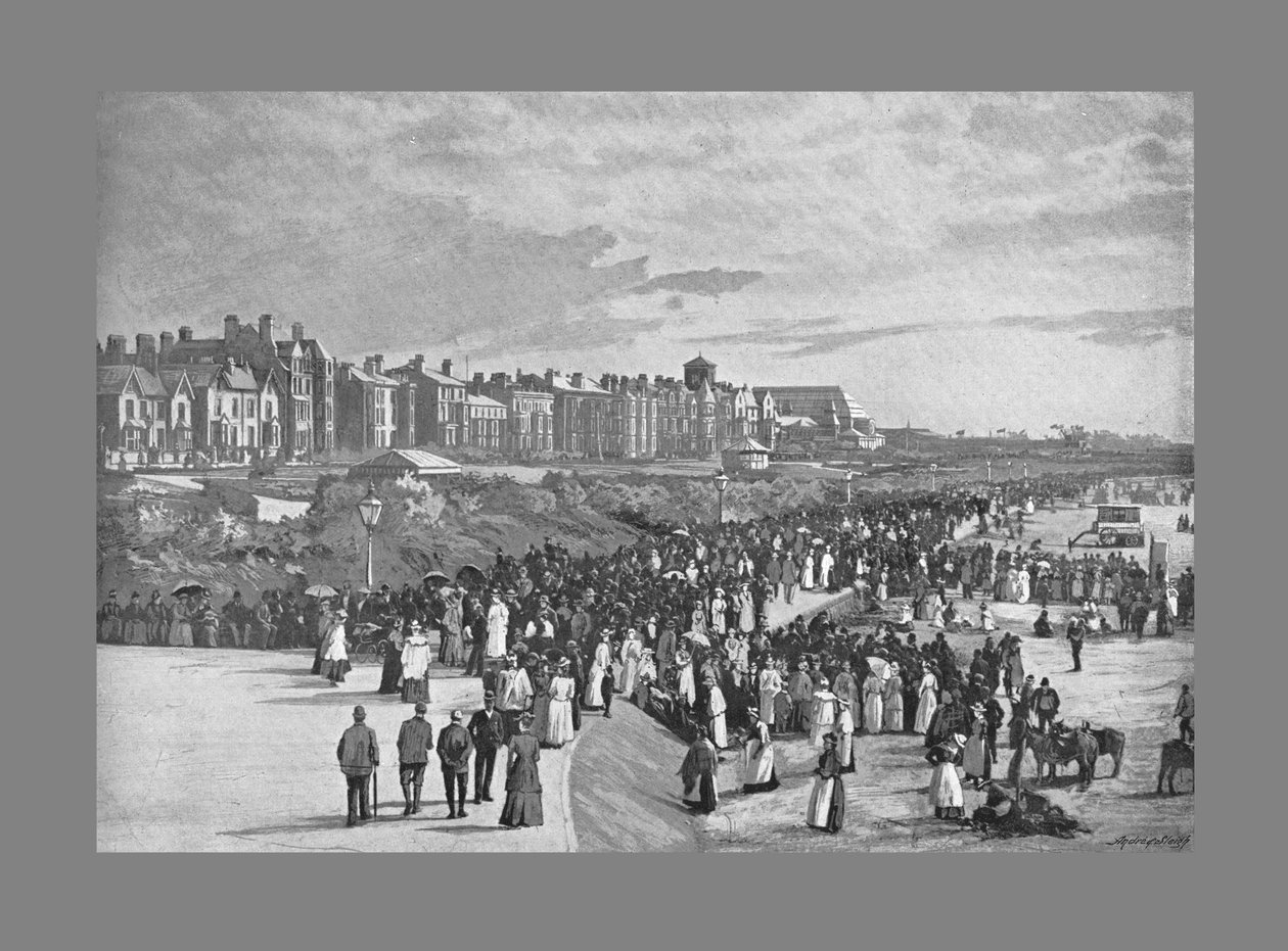 Deniz Parkı, Southport, c1900 by Valentine and Sons Ltd