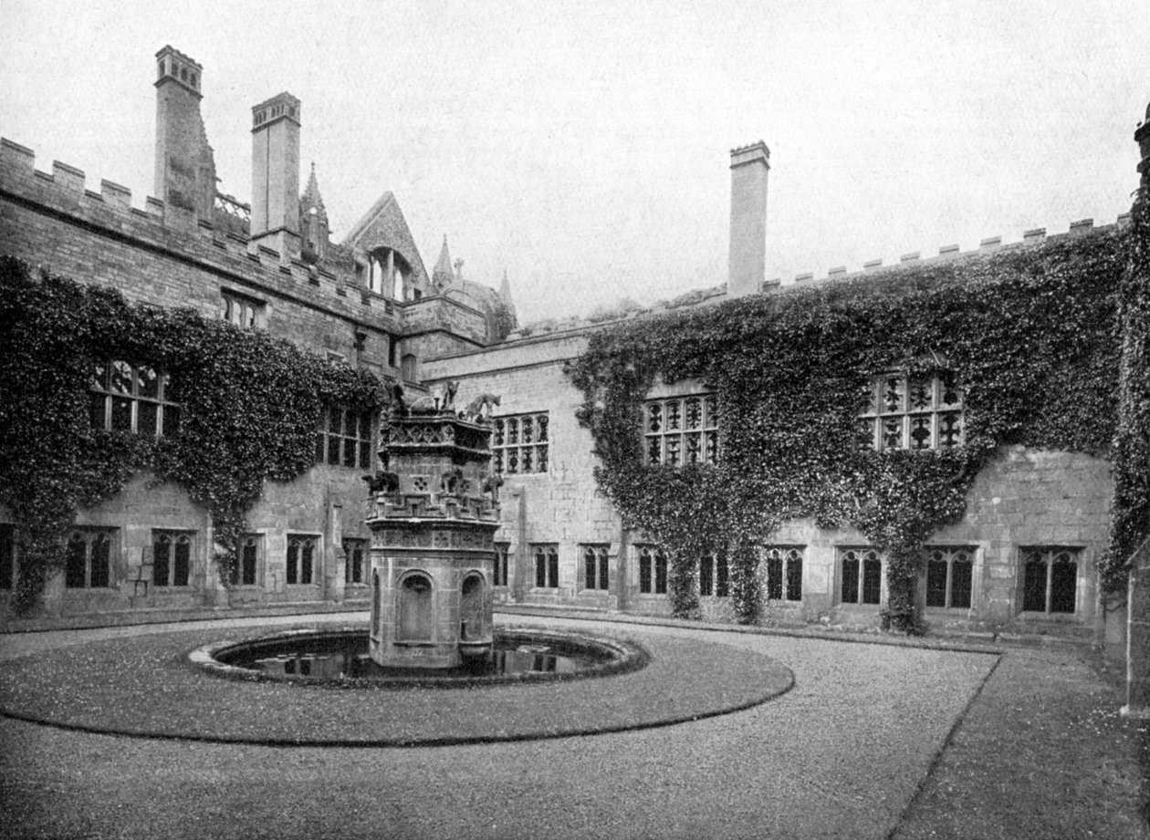 Manastırlar, Newstead Manastırı, Nottinghamshire, 1924-1926 by Valentine and Sons Ltd